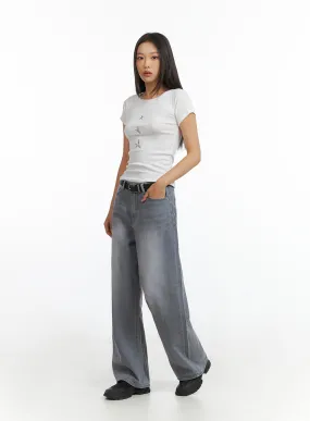 Low Rise Baggy Jeans IL409