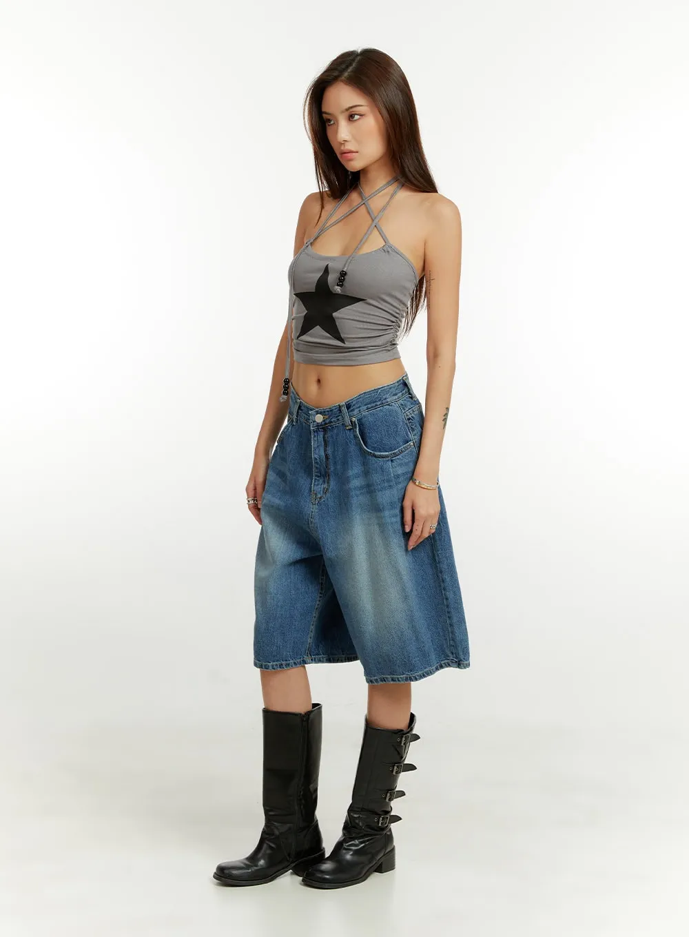 Low Rise Bermuda Jorts CU421