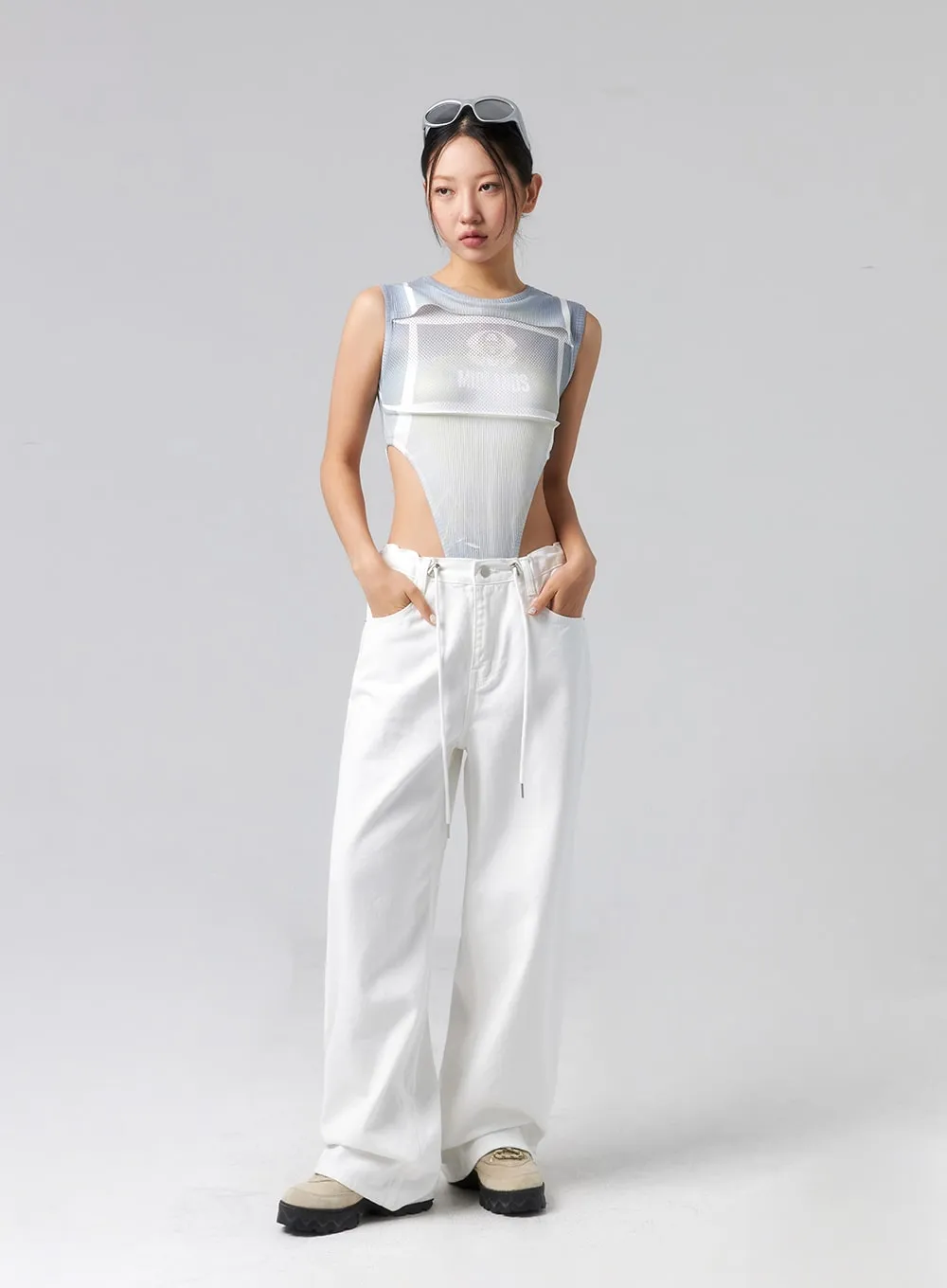 Low Rise Cotton Pants CL319