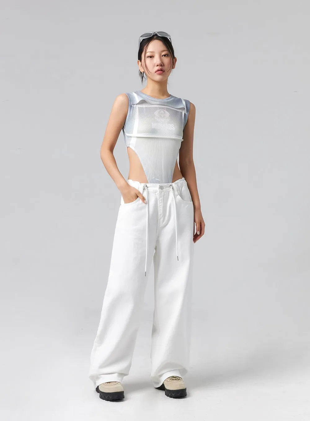 Low Rise Cotton Pants CL319