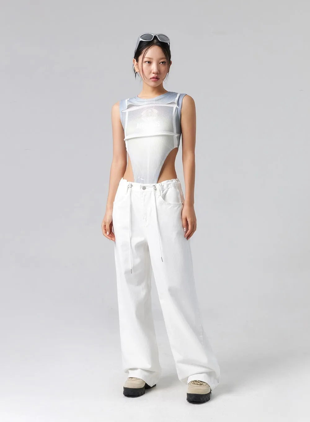 Low Rise Cotton Pants CL319