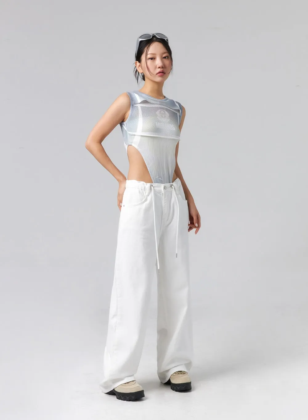 Low Rise Cotton Pants CL319