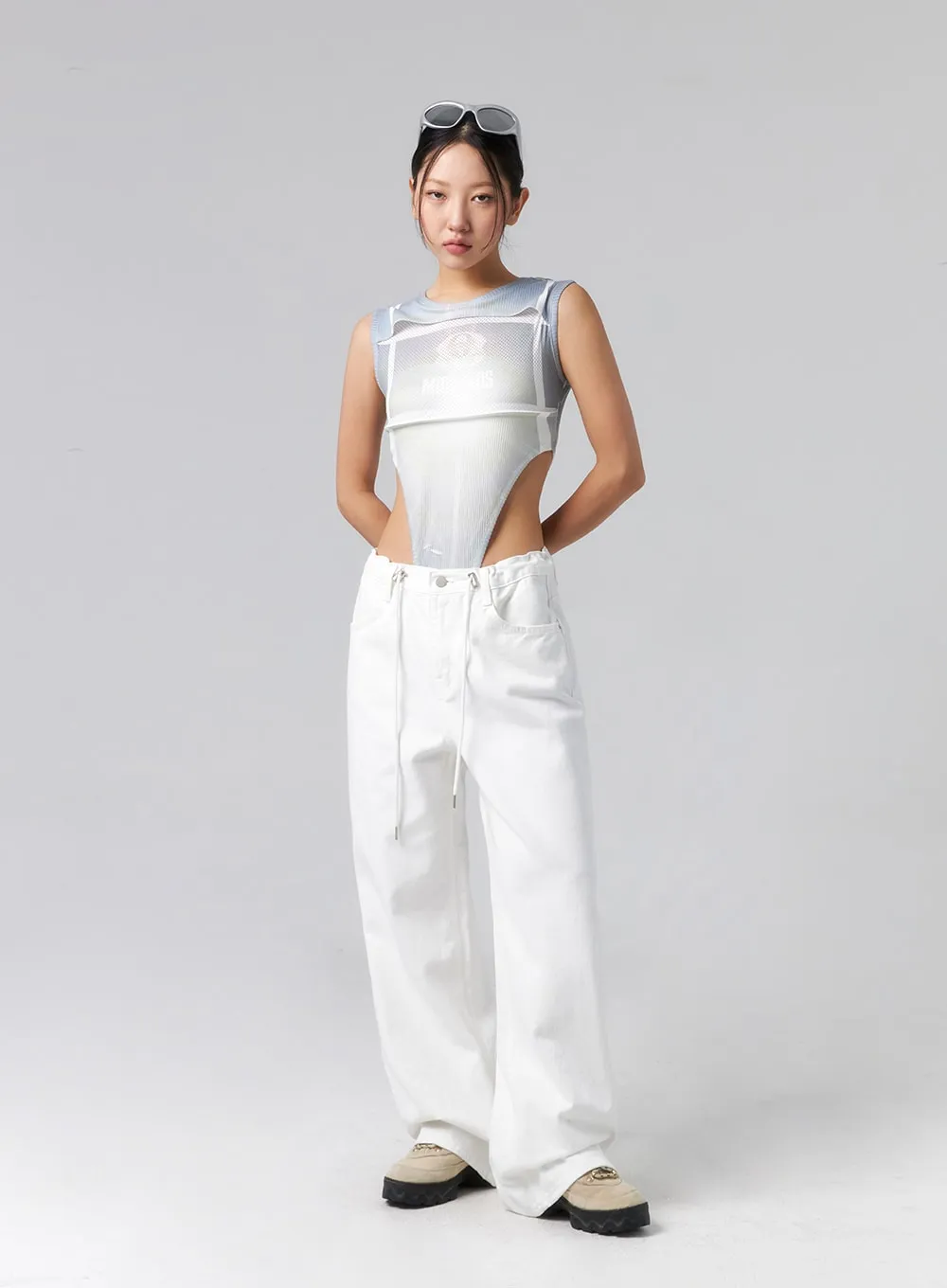 Low Rise Cotton Pants CL319