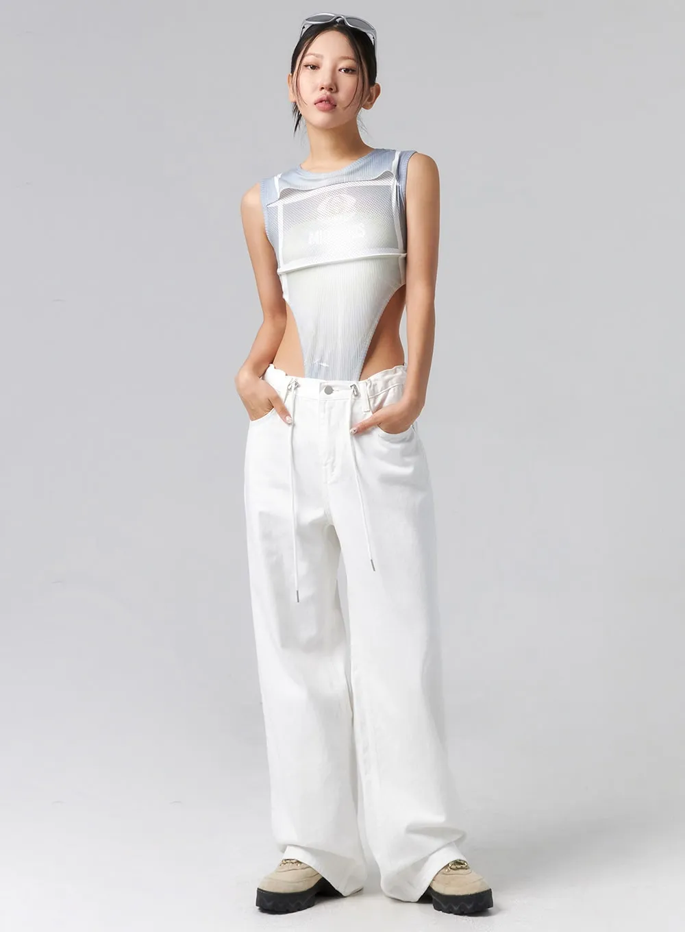 Low Rise Cotton Pants CL319