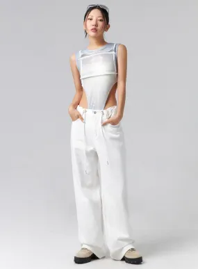 Low Rise Cotton Pants CL319