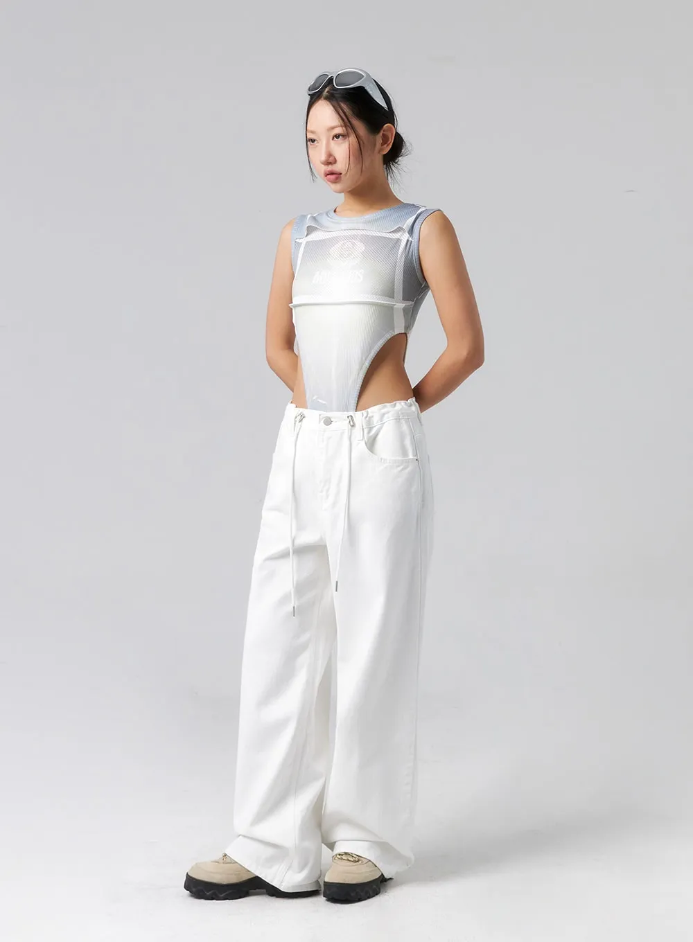 Low Rise Cotton Pants CL319