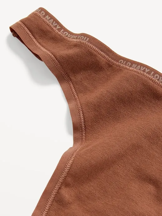 Low-Rise Logo Graphic Thong Underwear