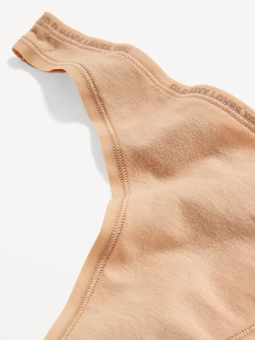 Low-Rise Logo Graphic Thong Underwear