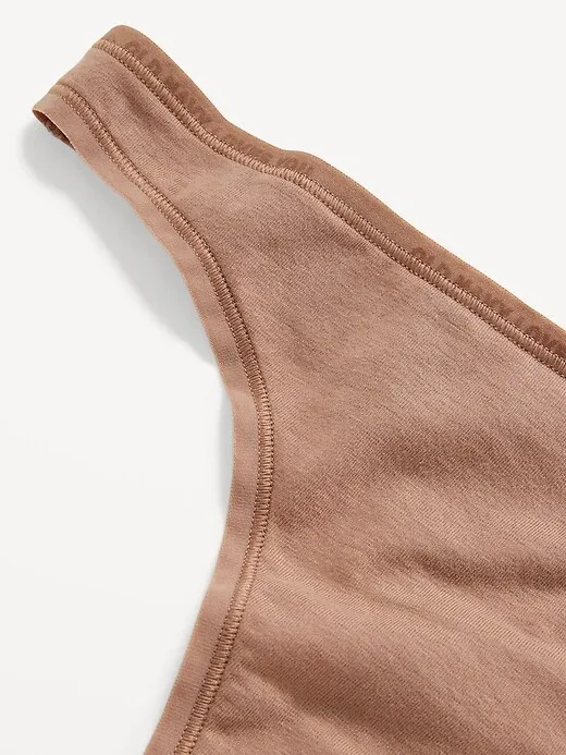 Low-Rise Logo Graphic Thong Underwear