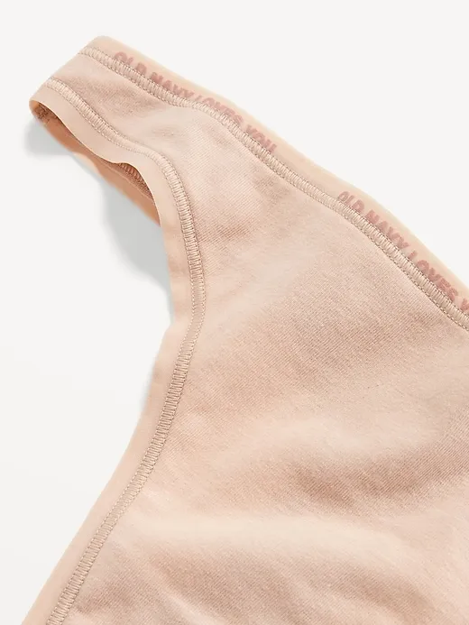 Low-Rise Logo Graphic Thong Underwear