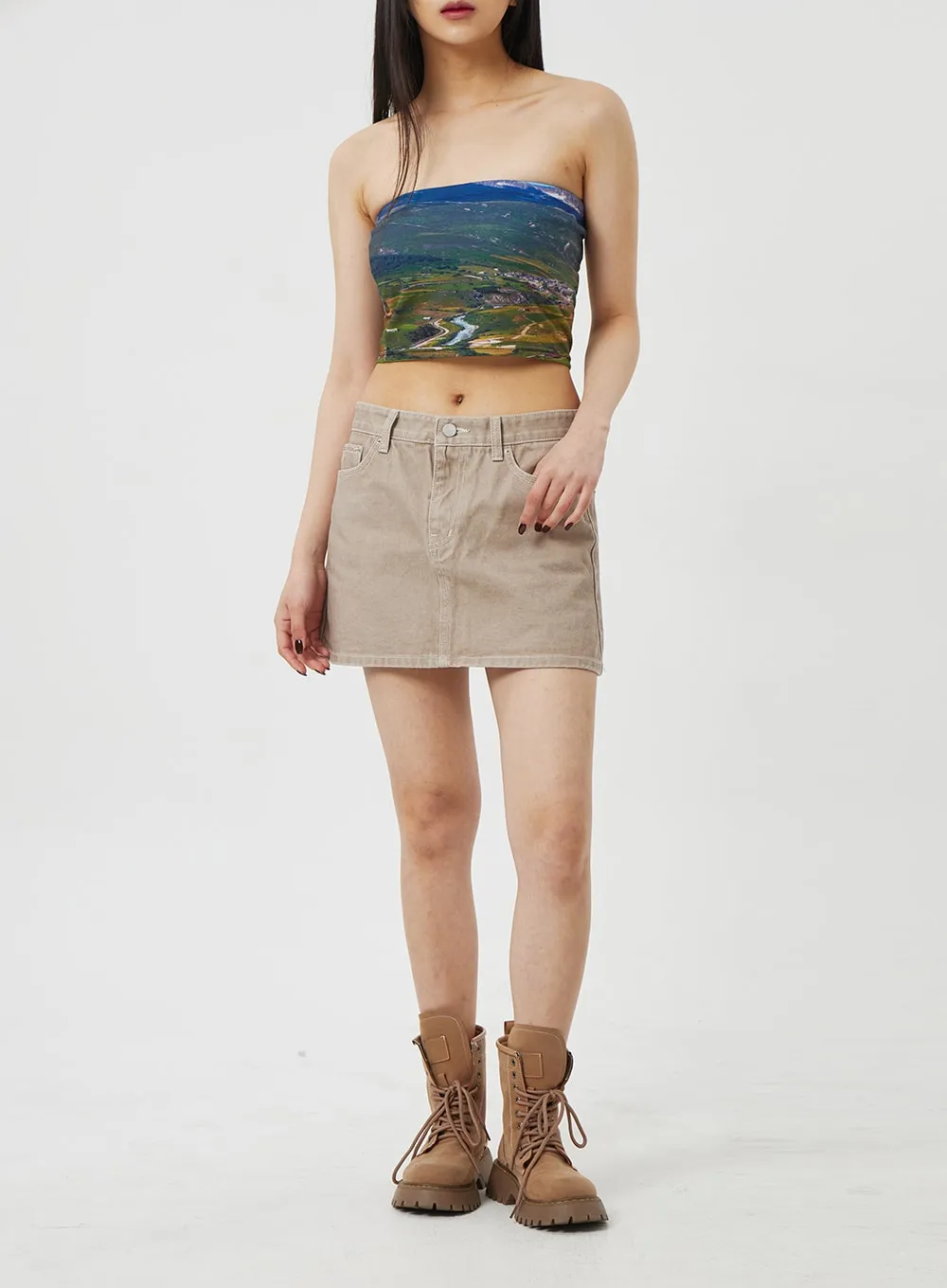 Low Rise Mini Skirt BF323