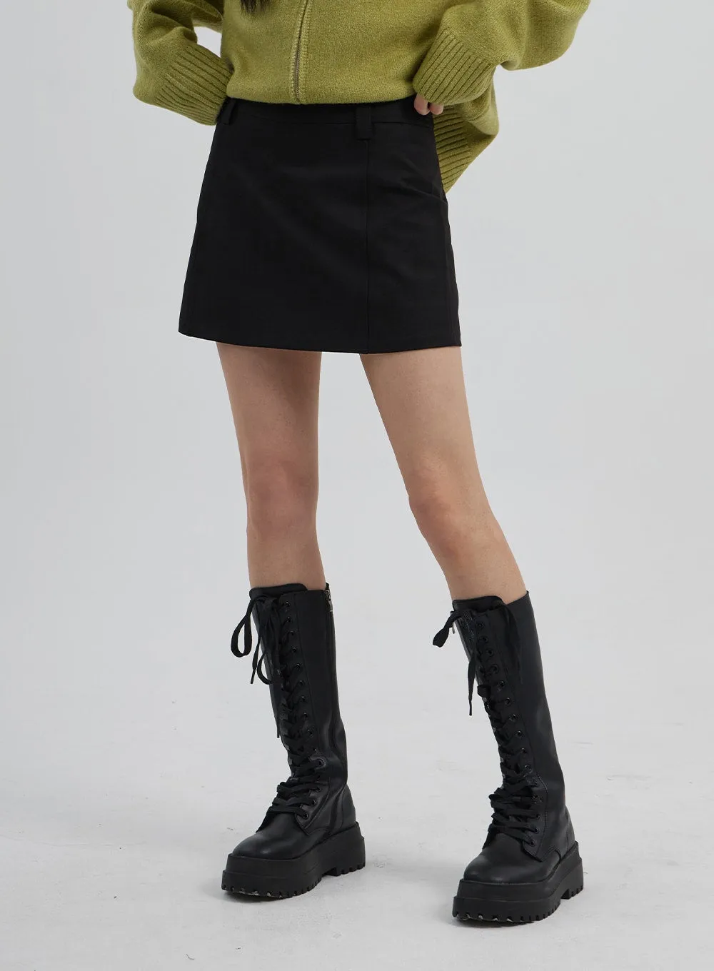 Low Rise Mini Skirt CF307