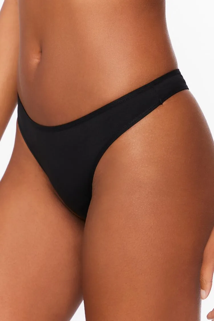 Low-Rise Thong Panties