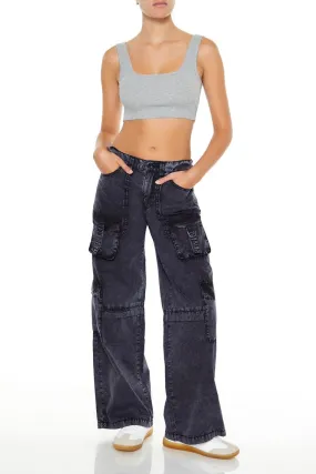 Low-Rise Utility Cargo Pants
