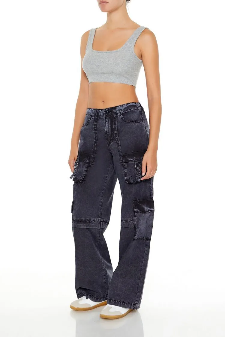 Low-Rise Utility Cargo Pants