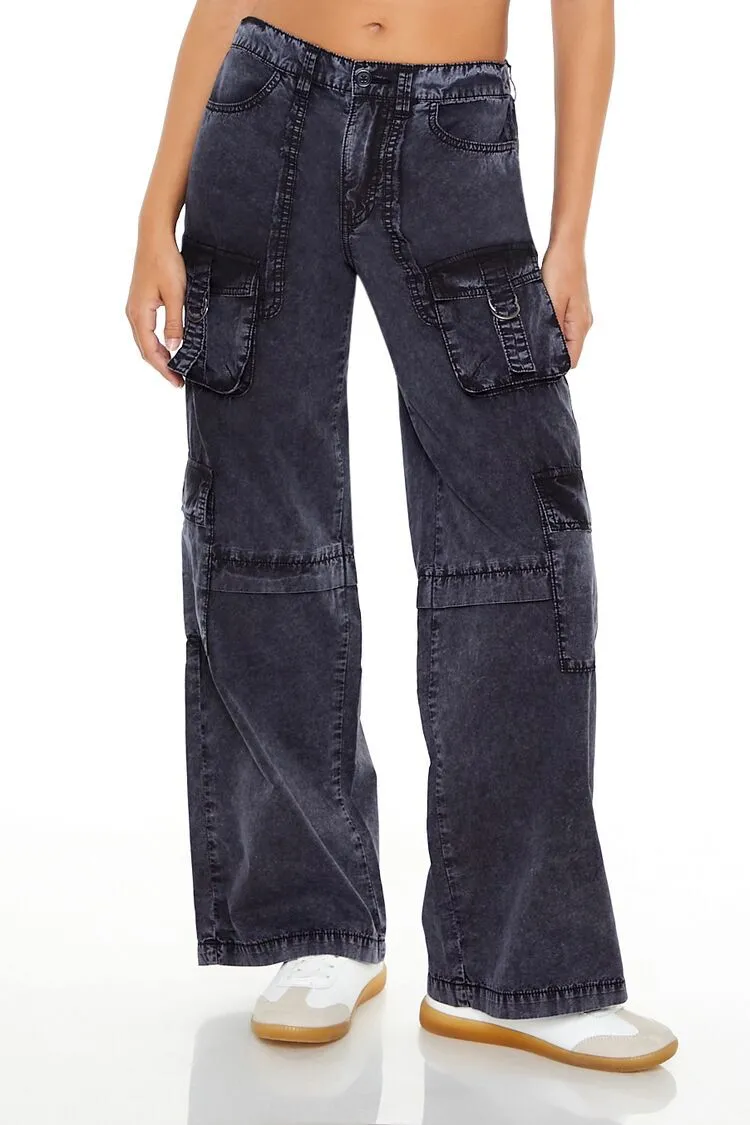 Low-Rise Utility Cargo Pants