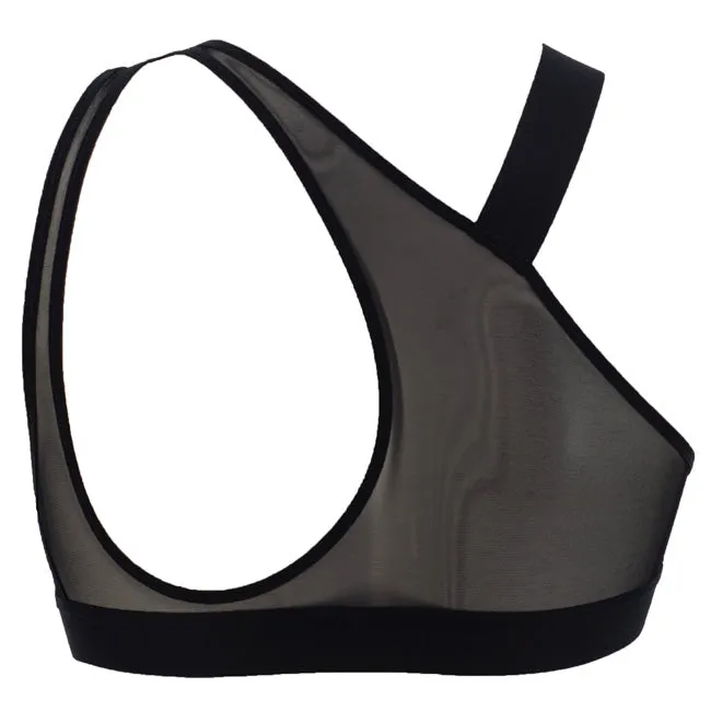 Main girl asymmetrical top - reversible
