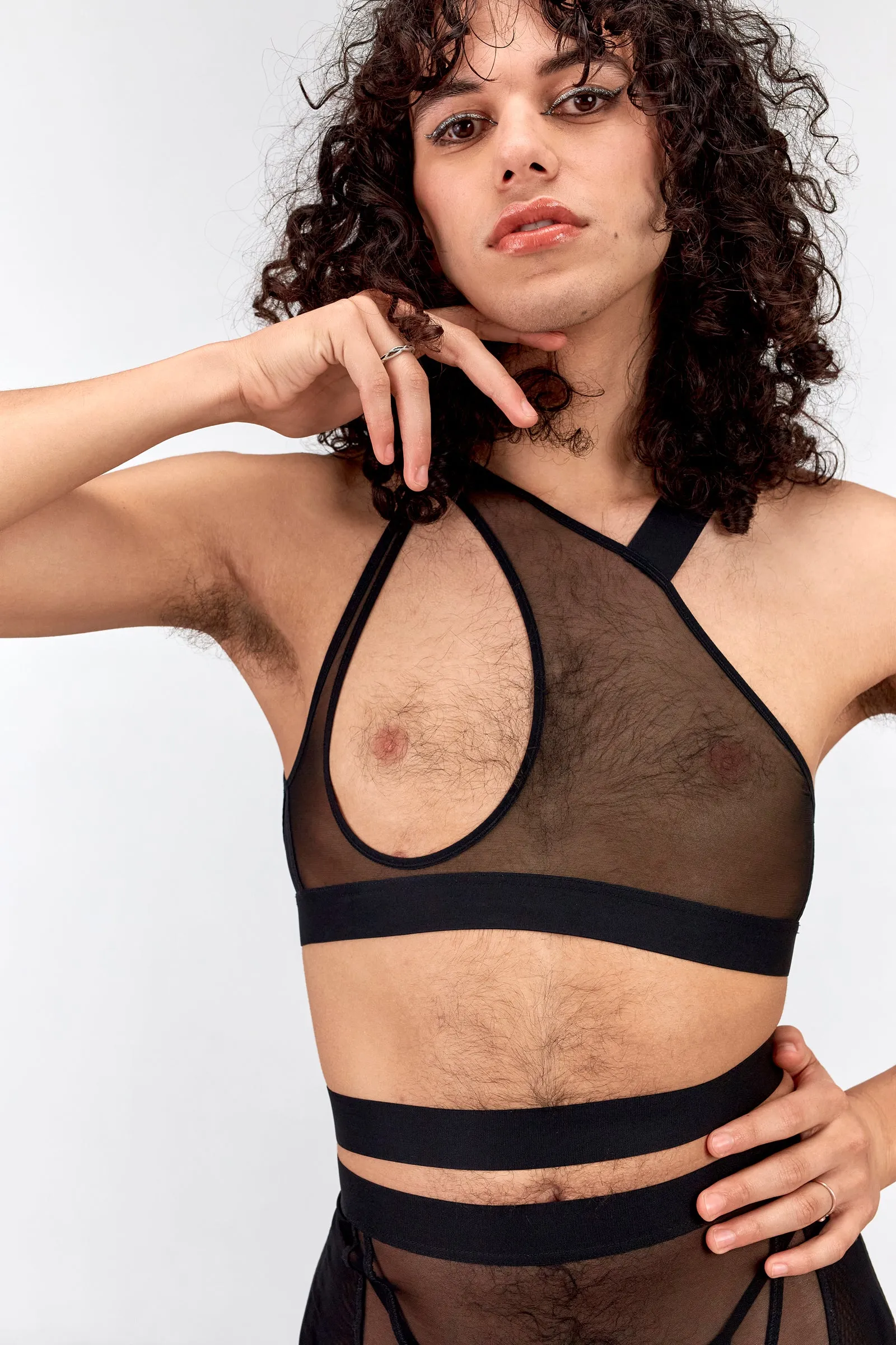 Main girl asymmetrical top - reversible