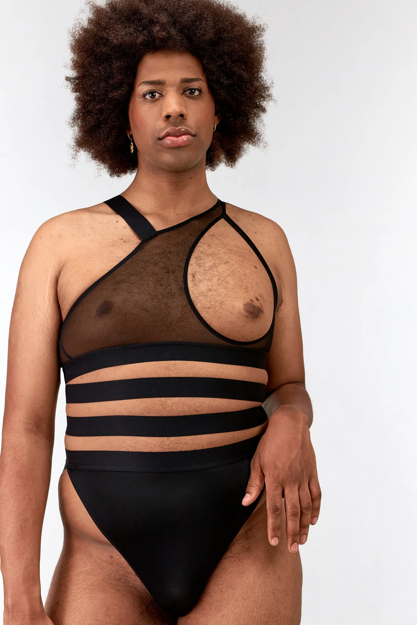 Main girl asymmetrical top - reversible
