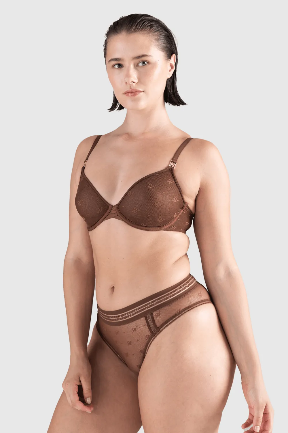 Monogram Mesh Brazilian