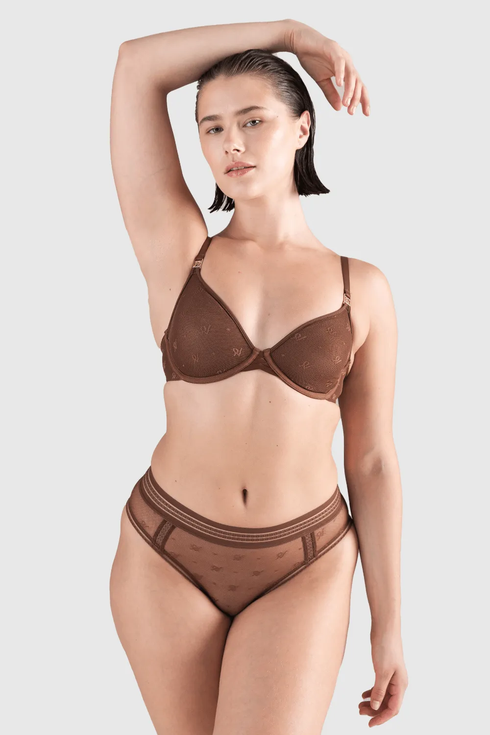 Monogram Mesh Brazilian