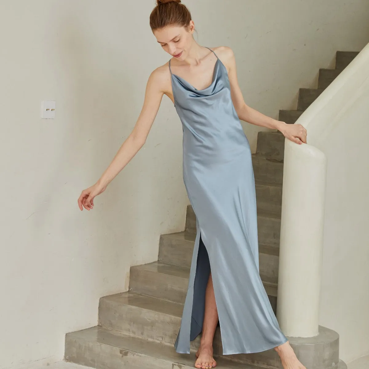 Mulberry Silk Chemise Nightgown