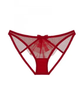Odette Ouvert Panty - Scarlet -
