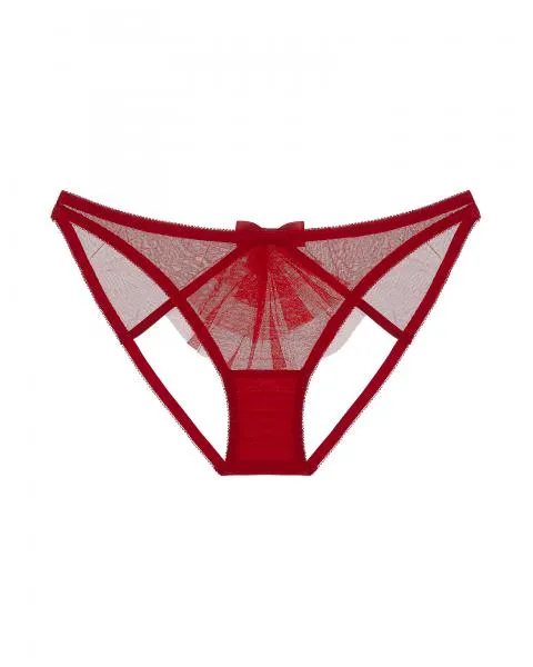 Odette Ouvert Panty - Scarlet -