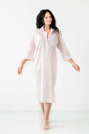 Oversized Button Down Long Sleep Shirt