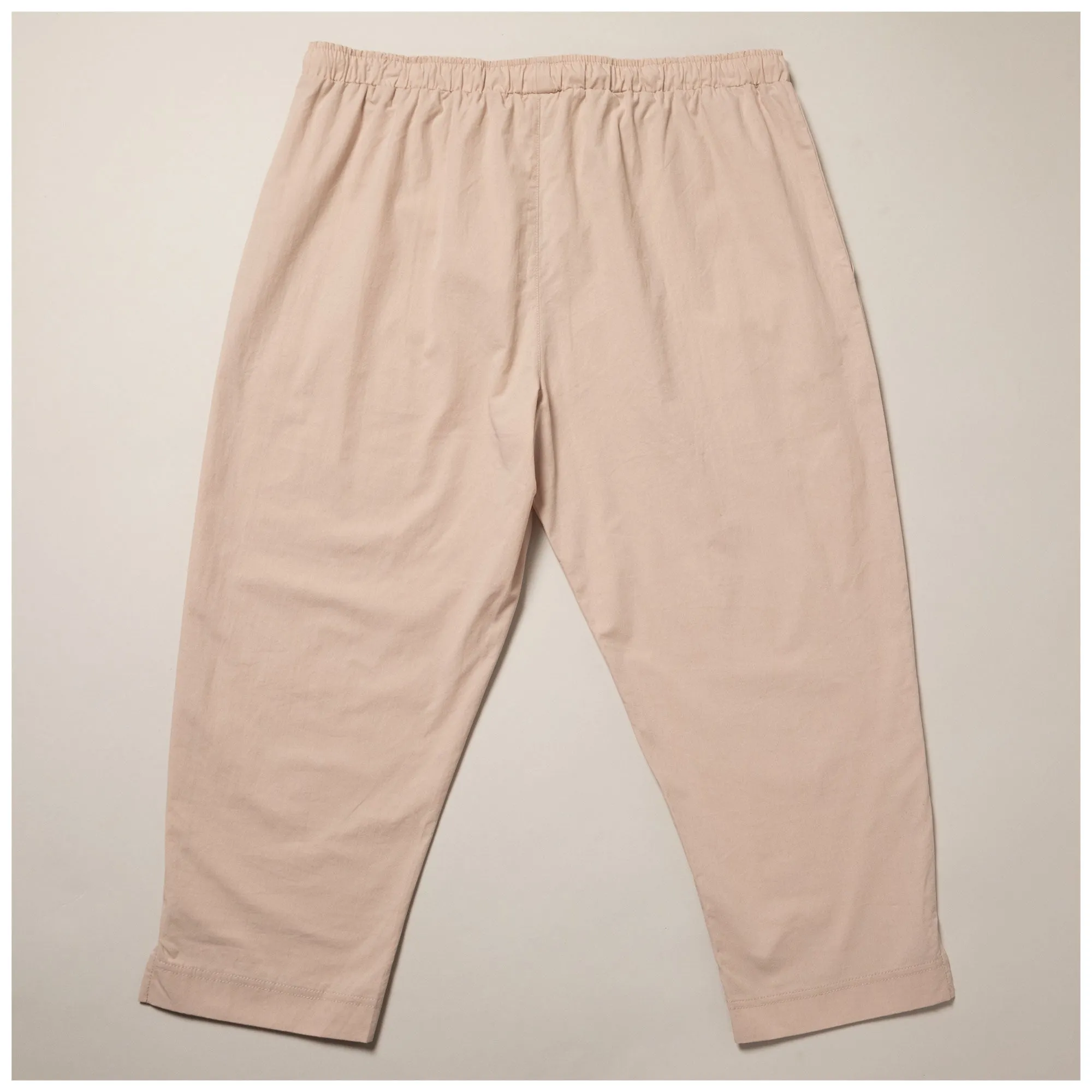 Paw Print Cotton Capri Pants