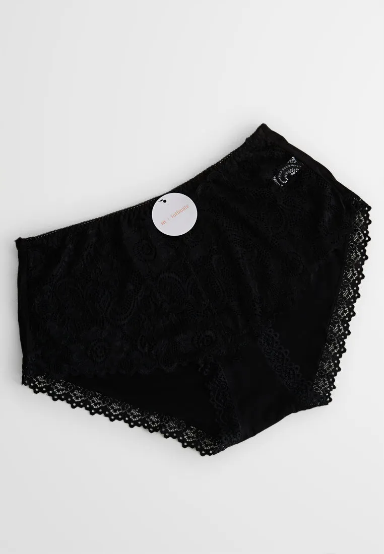 Philome Plus Size Lace Panties (2 Pieces in A Pack)