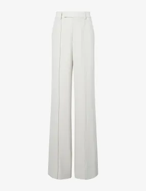 Proenza Schouler Weyes Pant in Light Matte Viscose Crepe - Wheat