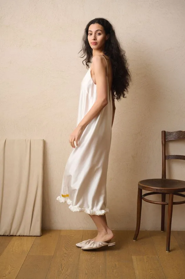 Pure Silk Nightgown (in stock, 3-day dispatch)