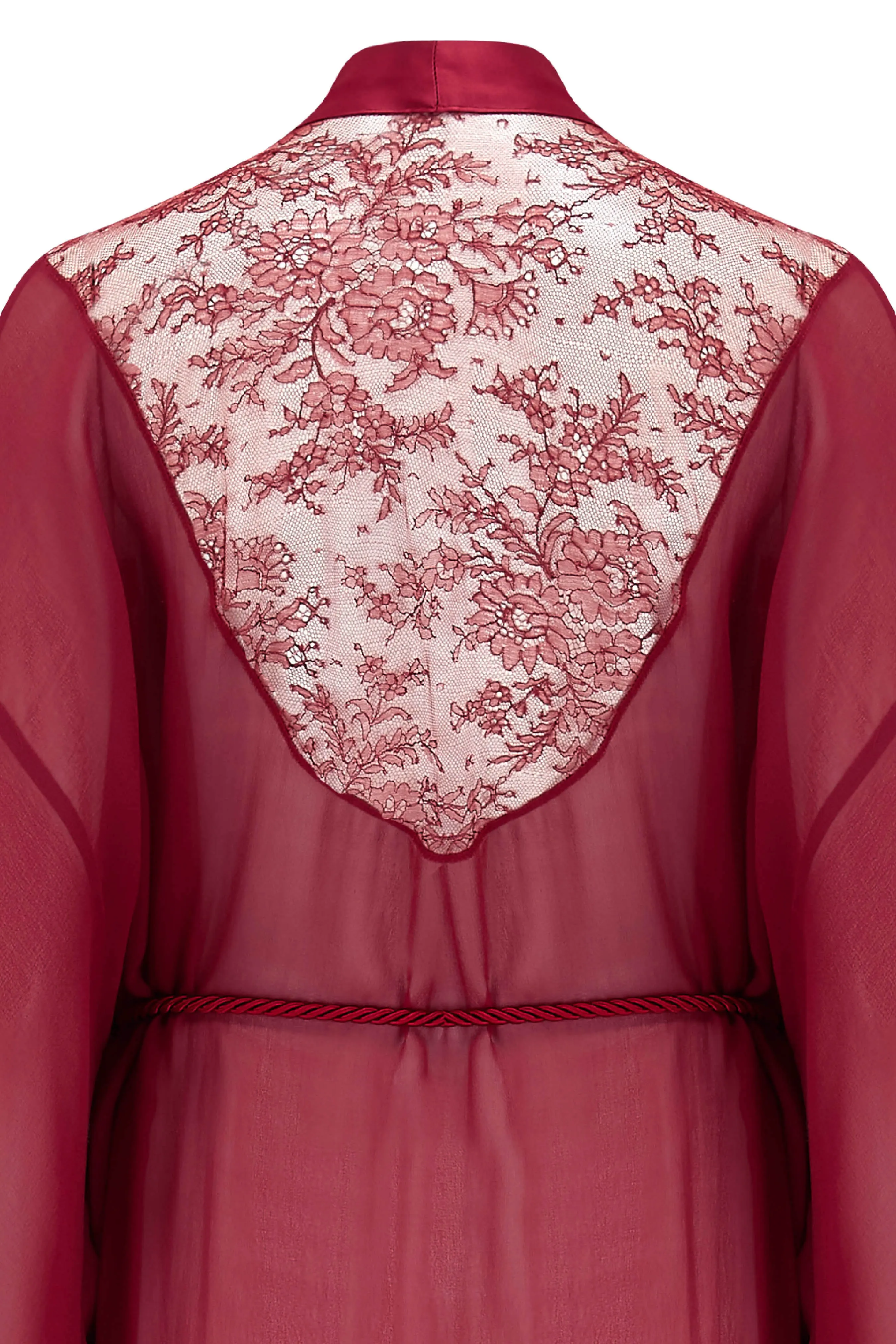 Rosalia Silk Robe - Black