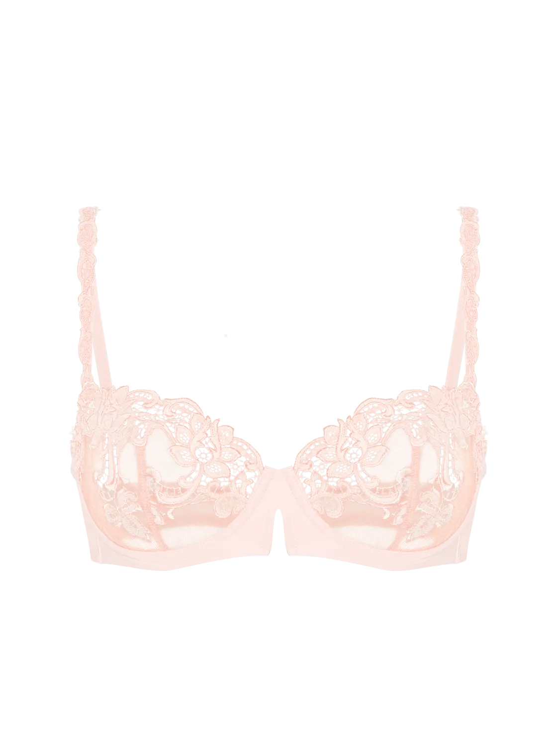 Saga Sheer Demi - Blushing Pink