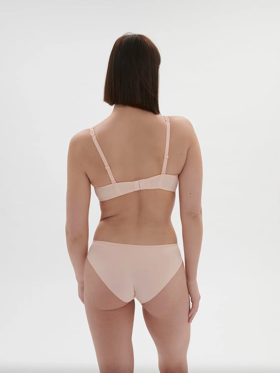 Saga Sheer Demi - Blushing Pink