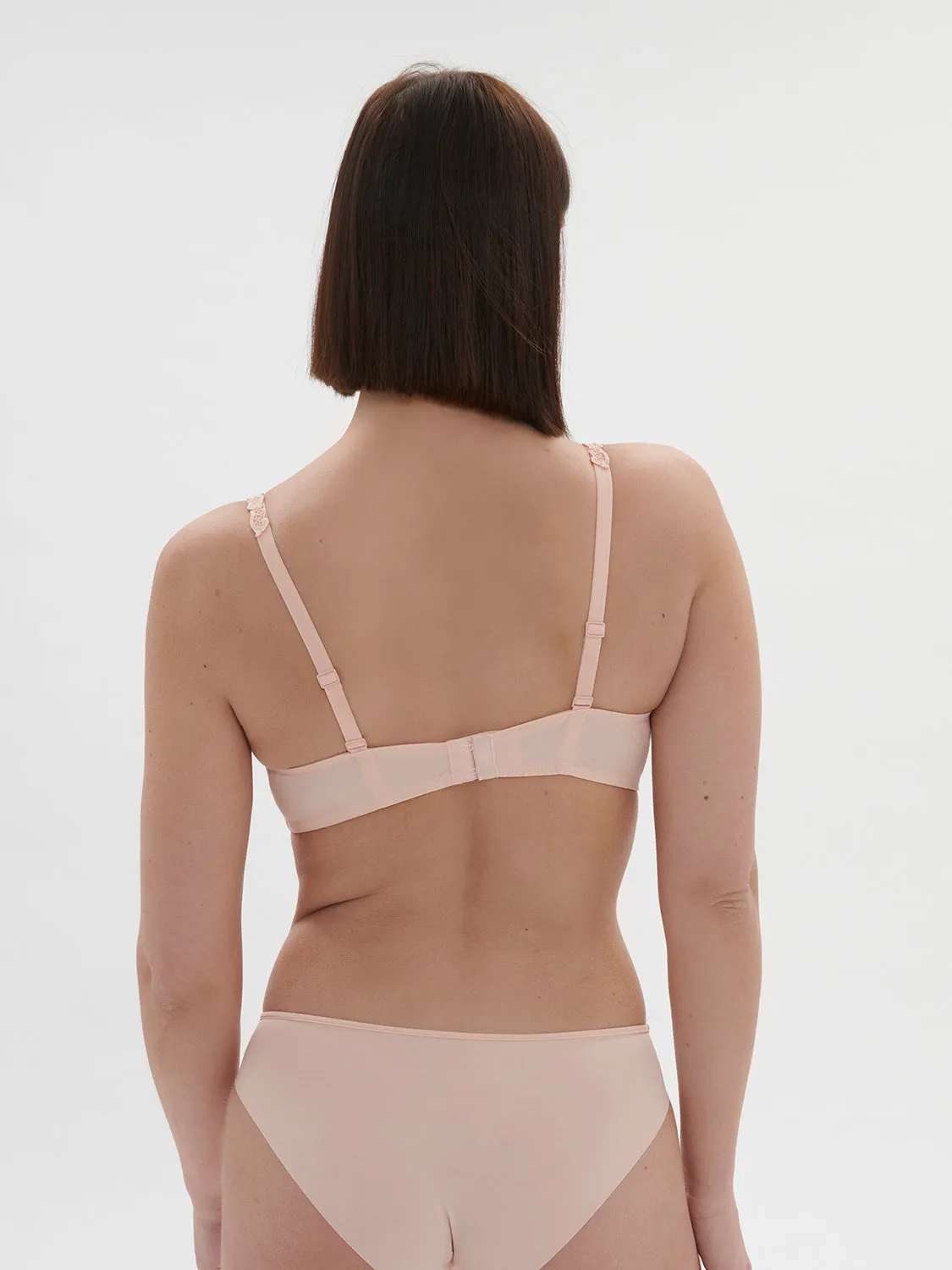 Saga Sheer Demi - Blushing Pink