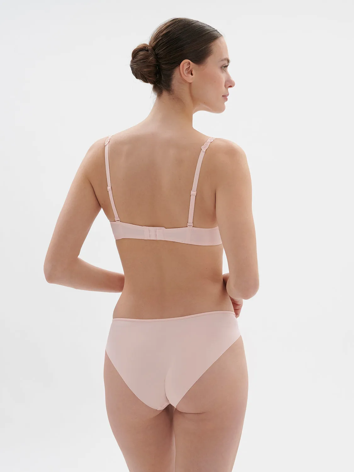 Saga Sheer Demi - Blushing Pink
