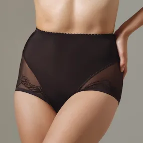 Semi Sheer High Waist Brief Panty Lavinia Mia