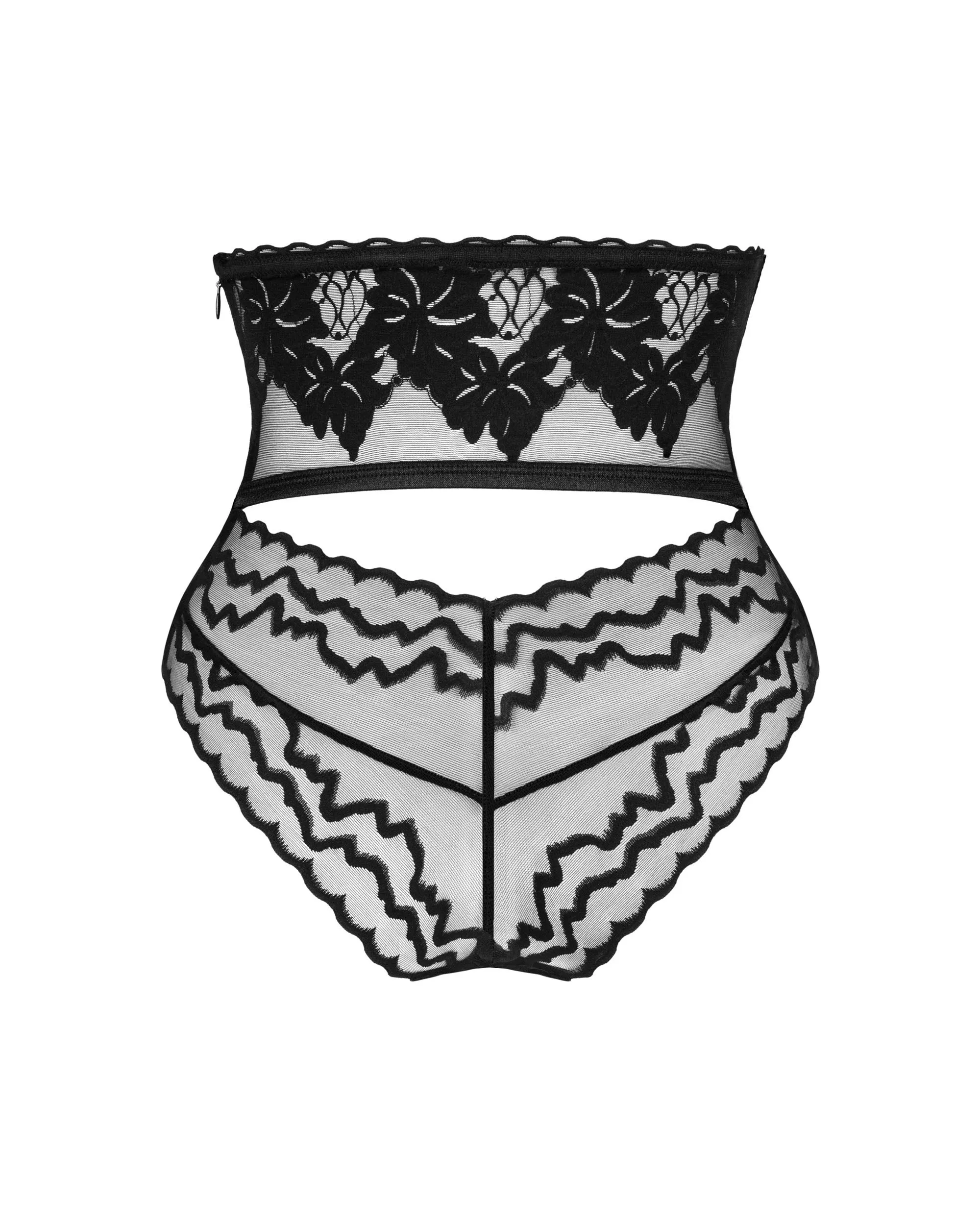 Sexy High Waist Peek-a-Boo Panty Obsessive Arienna