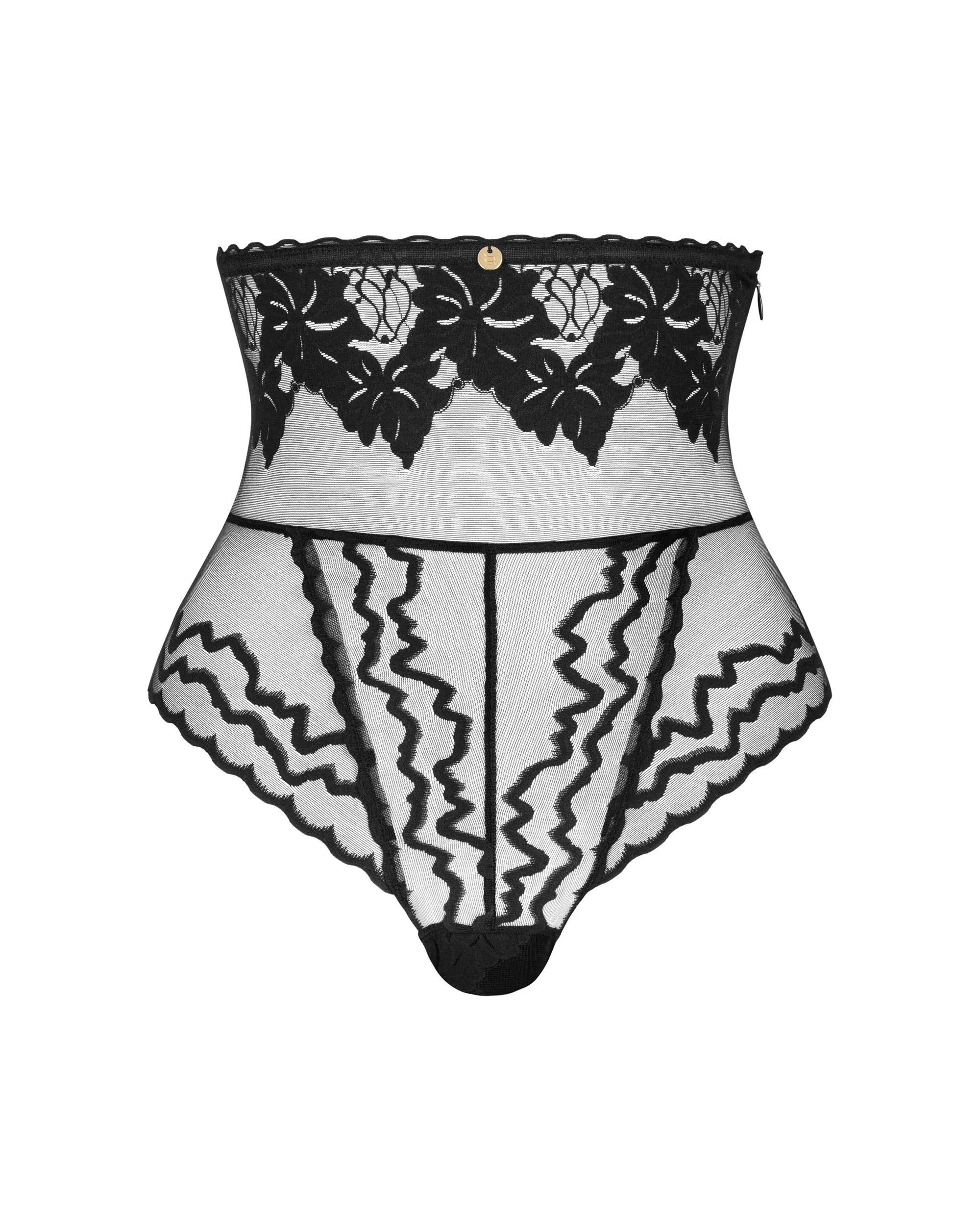 Sexy High Waist Peek-a-Boo Panty Obsessive Arienna