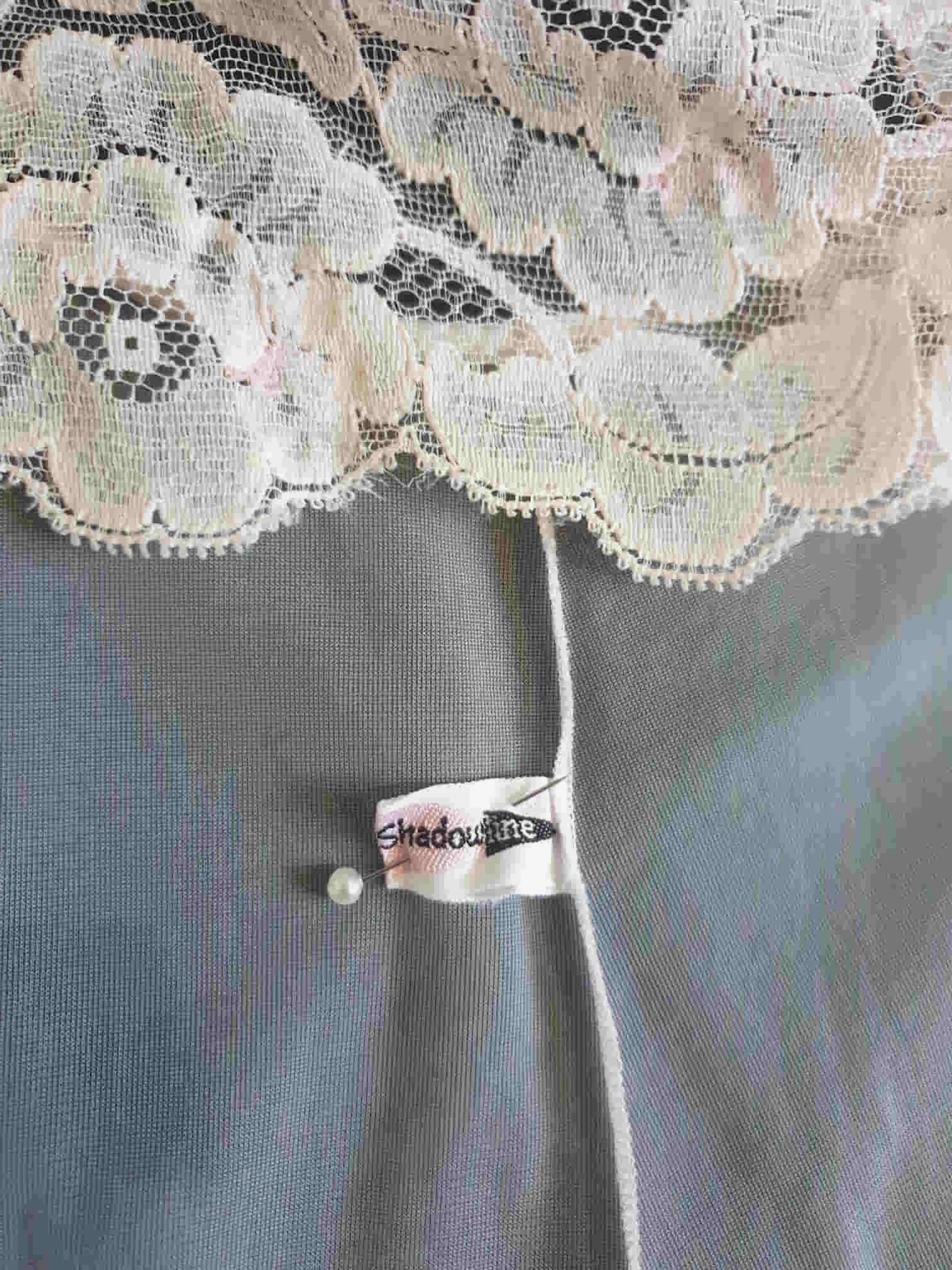 Short Sheer Shell Pink Robe by Shadowline