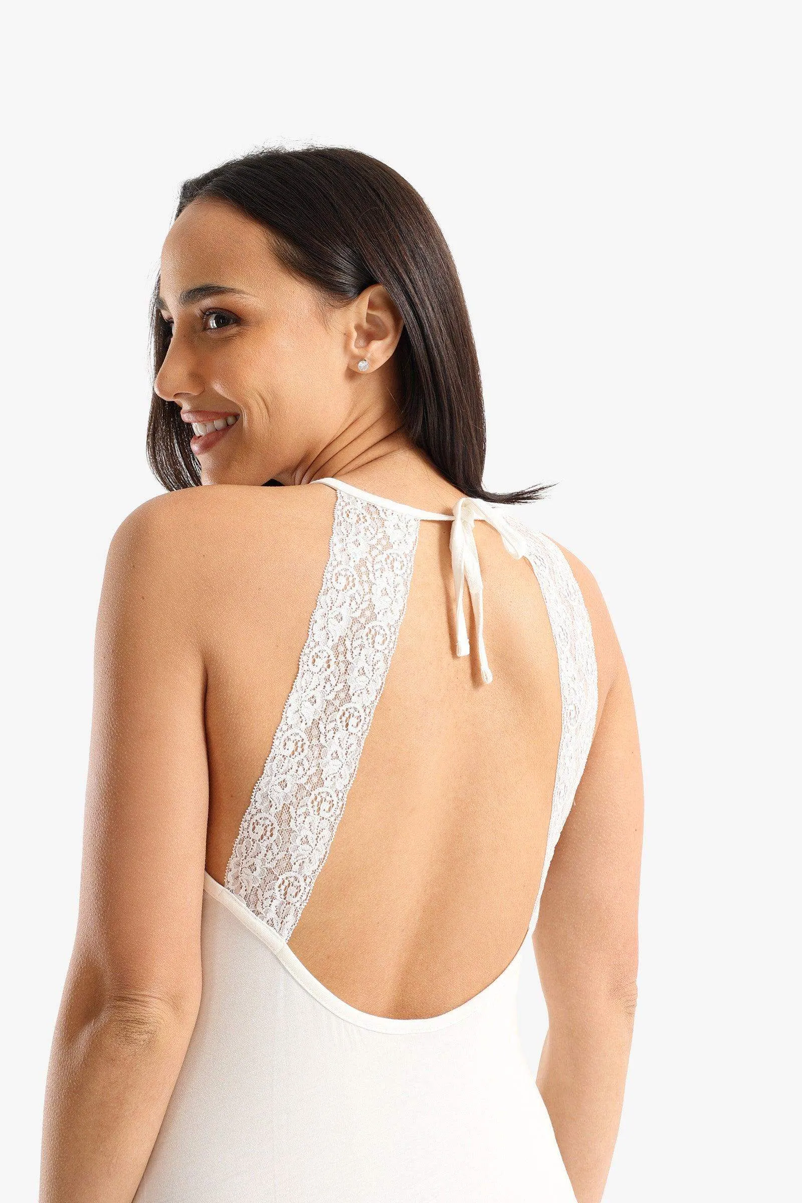Square Neck Short Nightgown