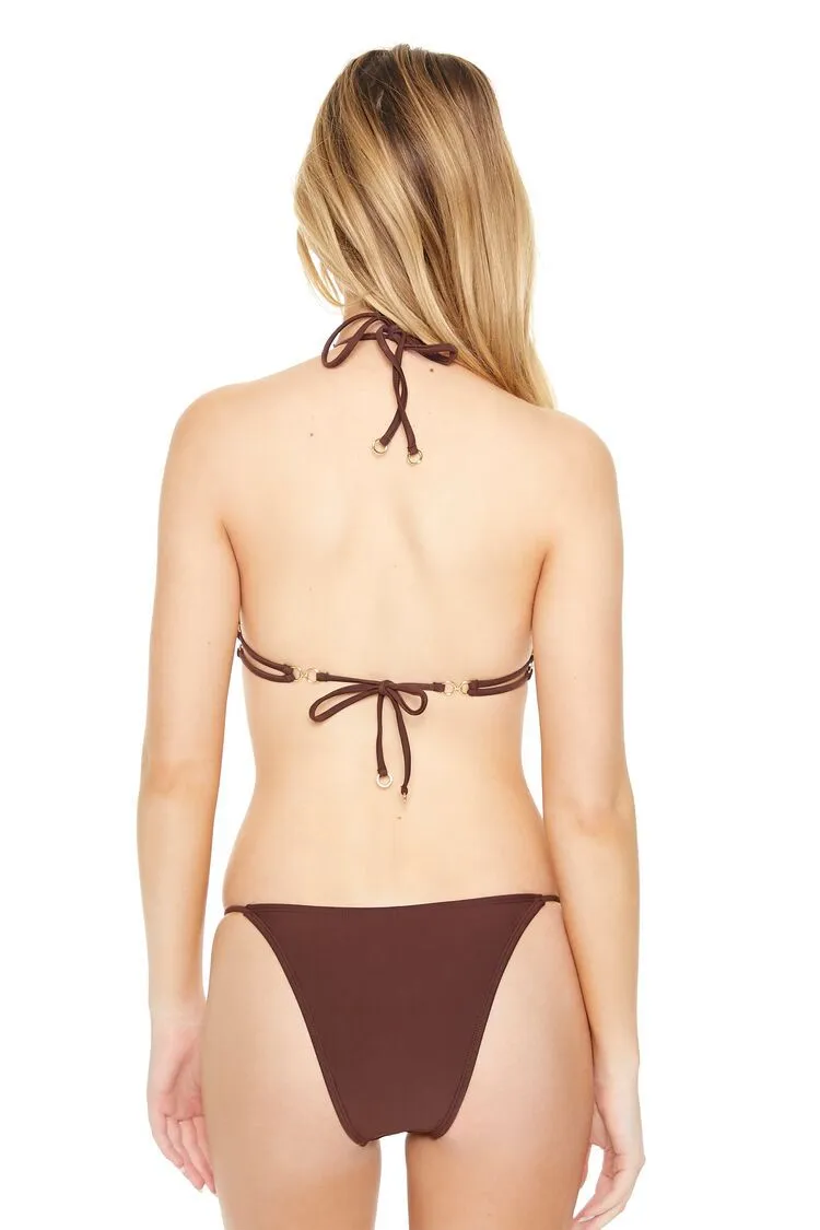 Strappy Low-Rise Bikini Bottoms