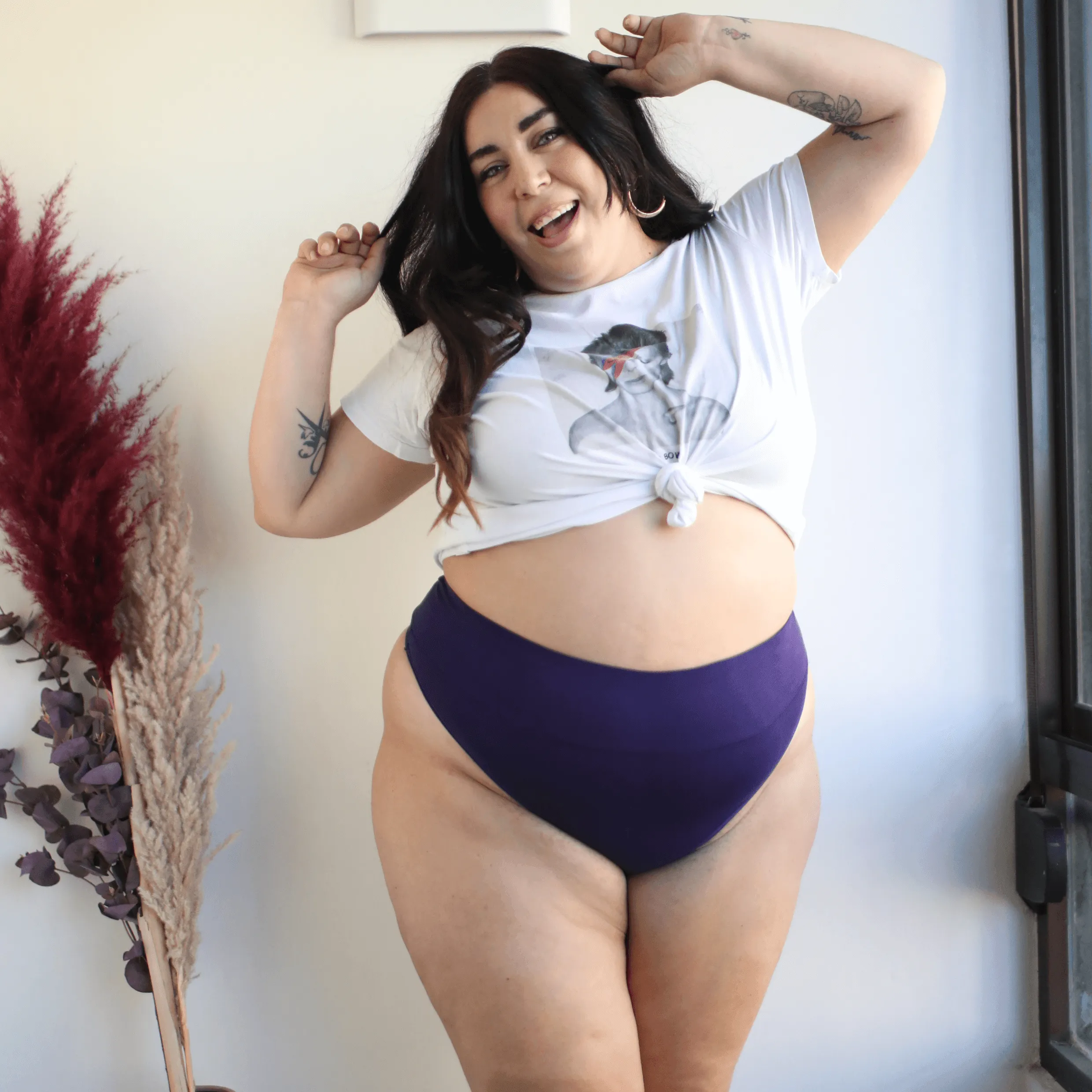 Thong - Suffragette Purple