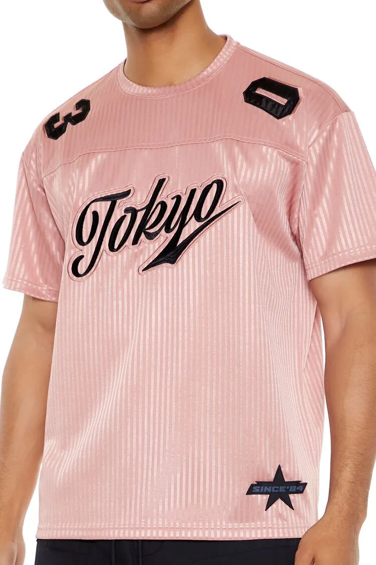 Tokyo Embroidered Applique Tee