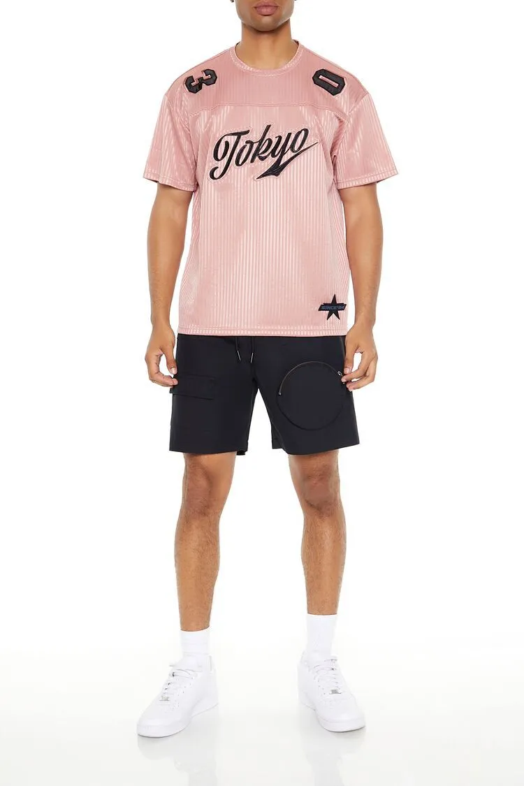 Tokyo Embroidered Applique Tee