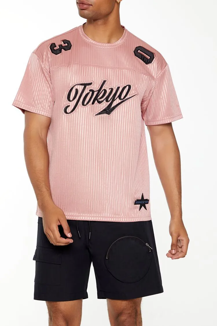 Tokyo Embroidered Applique Tee