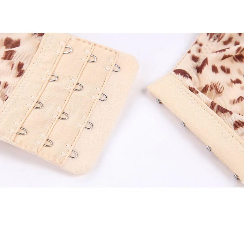 Underwired Cheetah Print Double Padded Bra