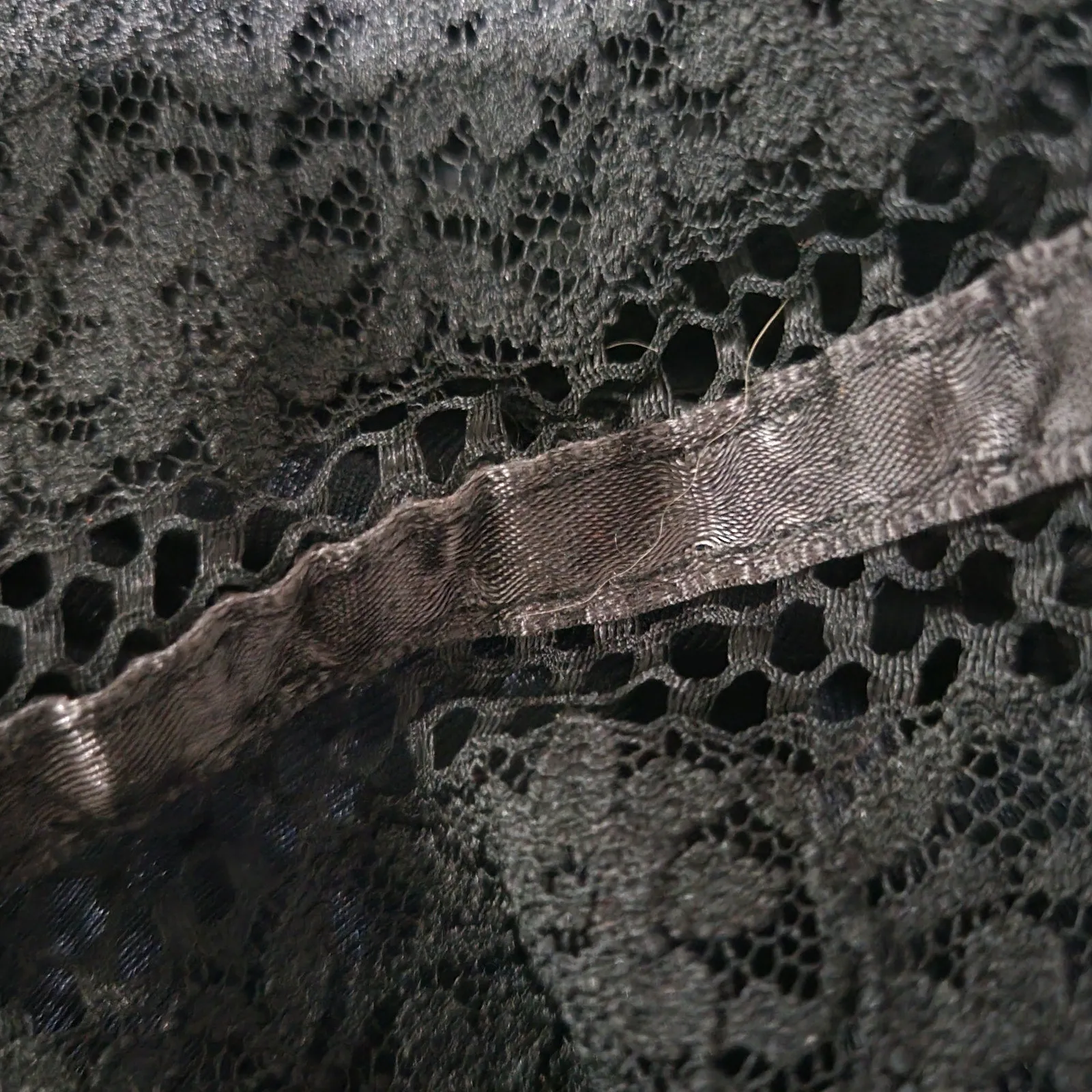 Vintage Gilead Nightgown Robe Set Lingerie Peignoir Black 70s Negligee Size Medium